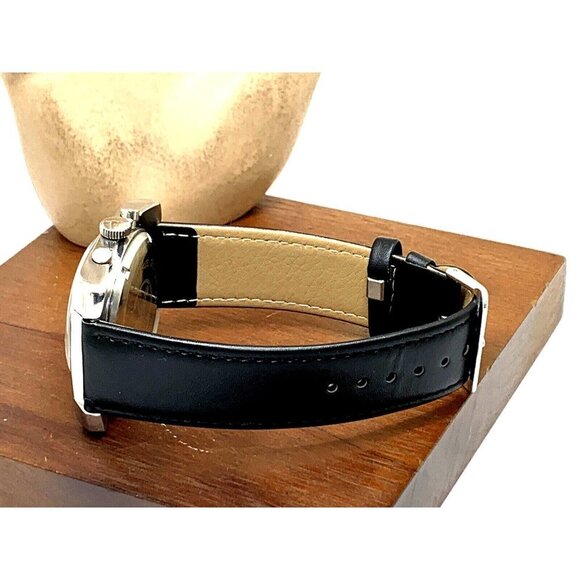 Royce Men's Watch Vintage 1970s Swiss Manual Wind Chronograph Rainbow Bl… - Picture 10 of 15